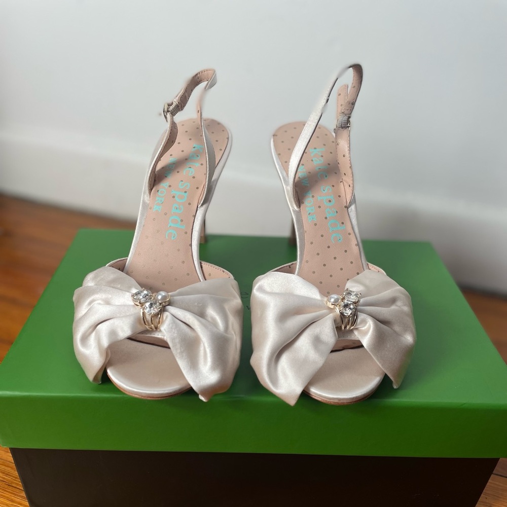 Kate spade bow heels
